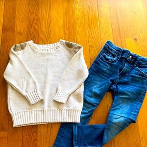 H&M jeans the sweater was sold